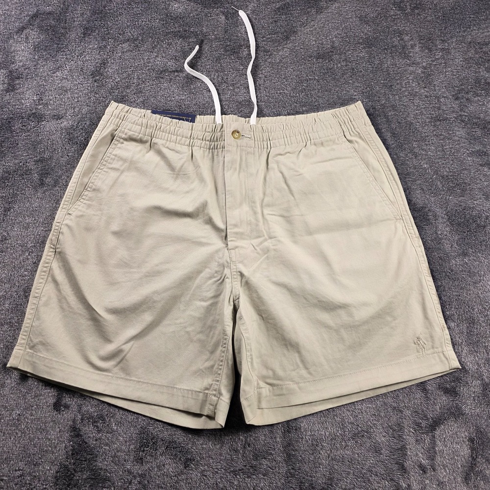 Polo Ralph Lauren Prepster Stretch Chino Shorts Mens XL Off White Ivory